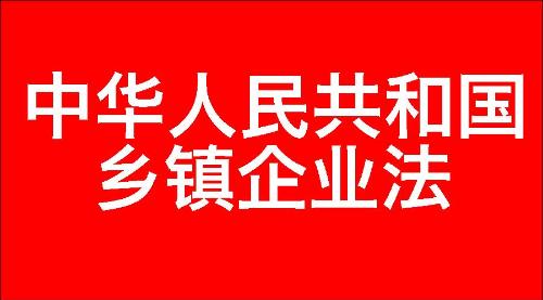 中华人民共和国乡镇企业法